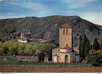 31 - Saint Bertrand de Comminges - La Cathédrale de Saint Bertrand et  l'Eglise Romane Saint Just de Valcabrère - CPM -