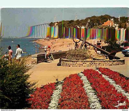 44 - Saint Brévin les Pins - La Plage - Fleurs - Flamme Postale - CPM - Voir Scans Recto-Verso