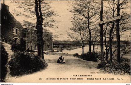 CPA Environs de DINARD - Saint-Briac - Roche-Good - Le Moulin (112019)