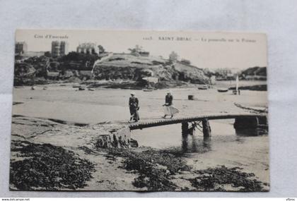 Saint Briac, la passerelle sur le Frémur, Ille et Vilaine 35