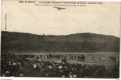 CPA St-BRIEUC-La Journée d'Aviation a l'Aérodrome de CESSON (231108)