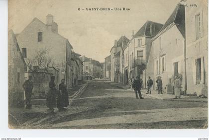 SAINT BRIS LE VINEUX - Une rue