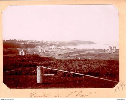 Saint-Cast-le-Guildo - Ensemble de 6 photos 1896 (11cm x 8cm)