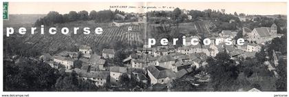 38  Saint Chef  Vue Panoramique  (carte double)