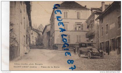 38 - ST SAINT CHEF - PLACE DE LA HALLE