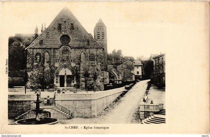 CPA Saint-Chef - Eglise Historique FRANCE (961802)