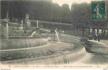 92 - Saint Cloud - Parc de Saint Cloud - La Grande Cascade - CPA - Voir Scans Recto-Verso