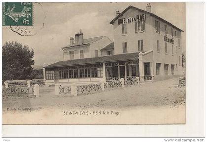 SAINT-CYR-SUR-MER. - Hotel de la plage.