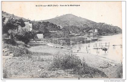 SAINT CYR SUR MER - Vue de la Madrague