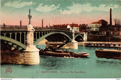 CPA SAINT-DENIS Pont de l'Ile Saint-Denis (1353349)