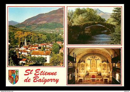 64 - Saint Etienne de Baigorry - Multivues - Blasons - Carte Neuve - CPM - Voir Scans Recto-Verso