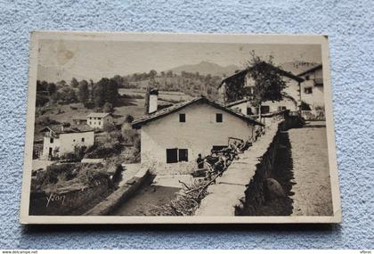 Cpa 1939, saint Etienne de Baigorry, pays Basque, Pyrénées atlantiques