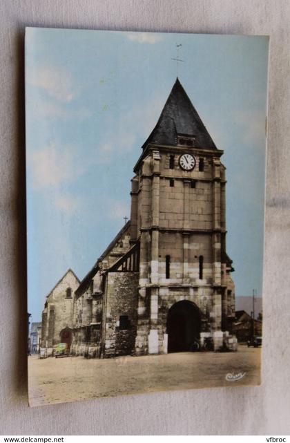 Cpm, Saint Etienne du Rouvray, l'église, Seine maritime 76