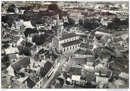 SAINT FLORENT SUR CHER - Vue aérienne, l'église.