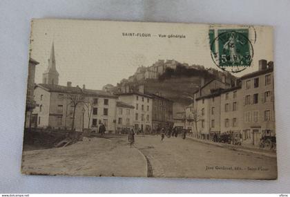 Cpa 1921, Saint Flour, vue générale, Cantal 15