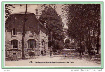 87 - SAINT GERMAIN les BELLES -- La Poste