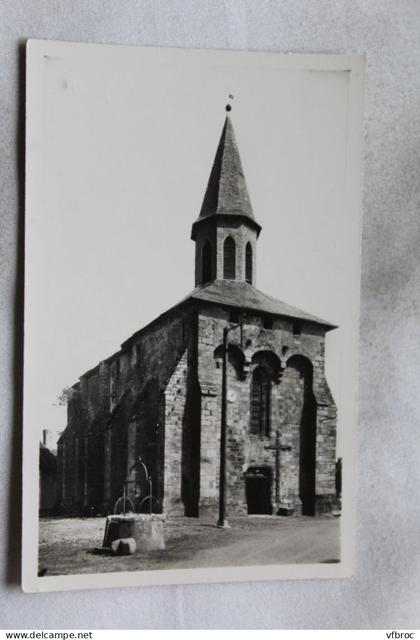 Cpsm, Saint Germain les Belles, l'église, Haute Vienne 87