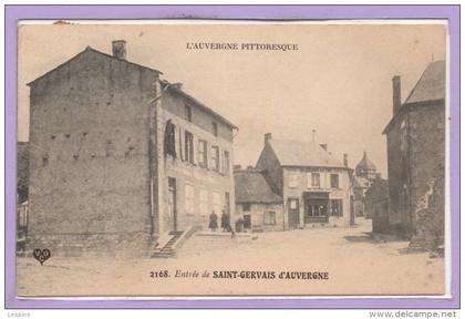 63 - SAINT GERVAIS d'AUVERGNE -- Entrée