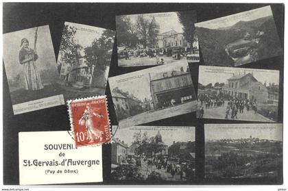 Souvenir de SAINT GERVAIS D'AUVERGNE