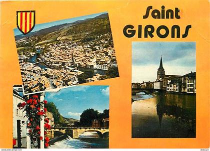 09 - Saint Girons - Multivues - CPM - Voir Scans Recto-Verso