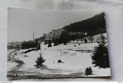 Cpm, Saint Hilaire du Touvet, Sana du Rhône en hiver, Isère 38