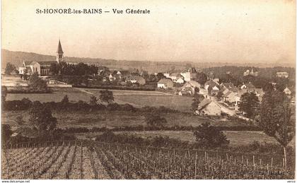 Carte Postale ancienne de SAINT HONORE les BAINS