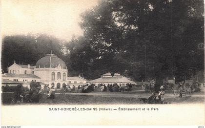 Carte Postale ancienne de SAINT HONORE les BAINS