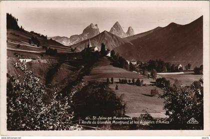 CPA SAINT-JEAN-de-MAURIENNE Route de Glandon - Montrond (1192755)