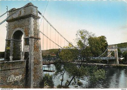 89 - Saint Julien du Sault - Le Pont suspendu - Carte Neuve - CPM - Voir Scans Recto-Verso