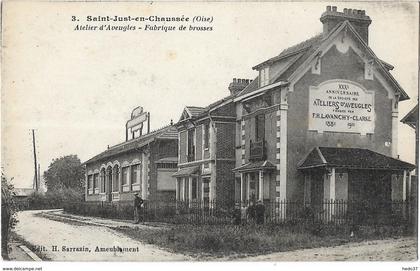 Saint-Just-en-Chaussée - Atelier d'Aveugles - Fabrique de brosses