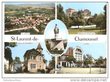 cpsm SAINT LAURENT DE CHAMOUSSET multivue