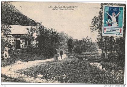 Carte Postakle Ancienne de SAINT LEONARD DES BOIS