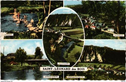 CPA SAINT-LEONARD-des-BOIS Scenes FRANCE (1433315)