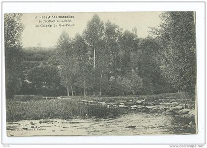 CPA - St Léonard des Bois - Le Chapelet du Gué Pelard