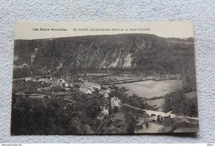 Saint Leonard des Bois et le haut Fourché, Sarthe 72