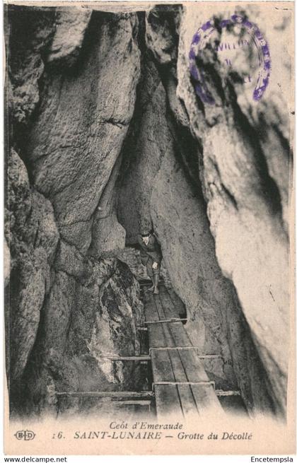 CPA Carte postale France Saint-Lunaire  Grotte du Décollé     VM65352