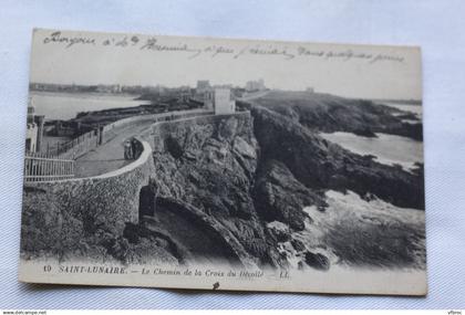 Saint Lunaire, le chemin de la croix du Décollé, Ille et Vilaine 35