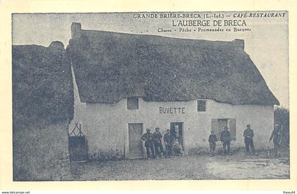 SAINT-LYPHARD - Café, Restaurant " L'Auberge de BRECA " - Brière - Carte Publicitaire, Retirage