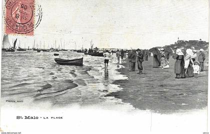 Carte  POSTALE  Ancienne de SAINT  MALO