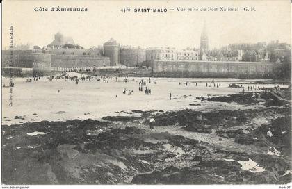 Saint-Malo - Vue prise du Fort National