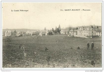 Saint-Mamet   (15.Cantal)  Panorama