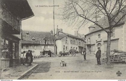 Saint Mamet La Place de L'Eglise