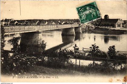 CPA Saint-Mammes Le Pont FRANCE (1300967)