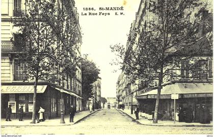 Carte Postale ANCIENNE de SAINT  MANDE - Rue Fays