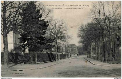 Saint Mande - Chassee de l Etang