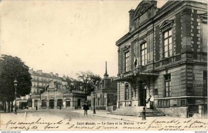 Saint Mande - La gare