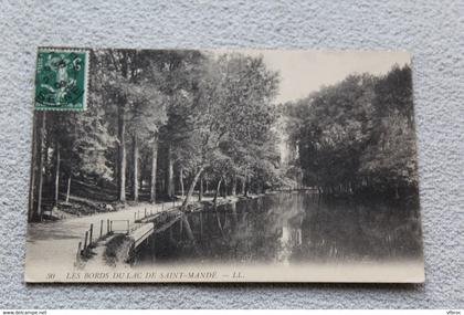 saint Mandé, les bords du lac, val de Marne