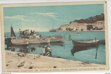 SAINT MANDRIER SUR MER - Le bord de la mer