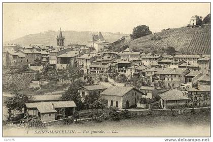 SAINT MARCELLIN 38 - Vue générale