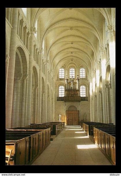 76 - Saint Martin de Boscherville - Abbaye Saint-Georges - Nef et orgue - Carte Neuve - CPM - Voir Scans Recto-Verso